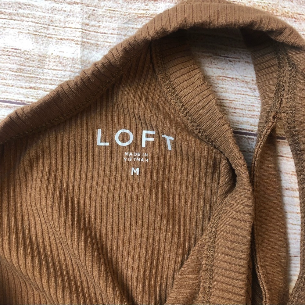 LOFT‎ Ribbed Bodysuit - Picture 4 of 4